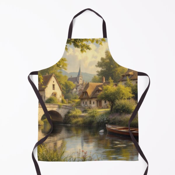 Item preview, Village in Auvergne (France) designed and sold by jefboutique6150.