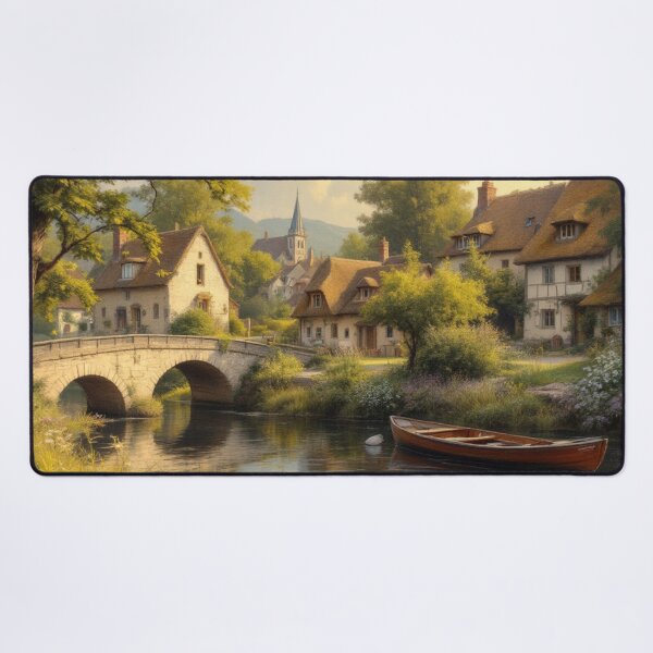 Item preview, Village in Auvergne (France) designed and sold by jefboutique6150.