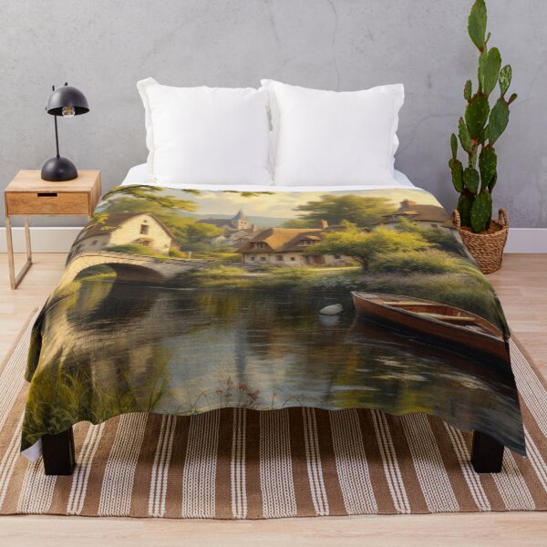 Item preview, Village in Auvergne (France) designed and sold by jefboutique6150.