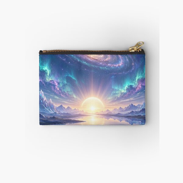Item preview, The First Dawn | Cosmic Horizons Collection | Celestial Galaxy Sunrise Landscape Art designed and sold by OandSDesigns23.