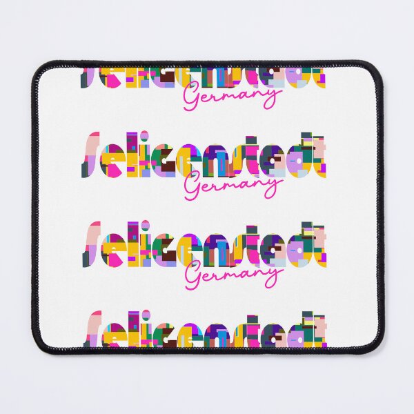 Item preview, Seligenstadt, Germany, Vibrant Abstract City Typography Art designed and sold by Wanderful-roads.