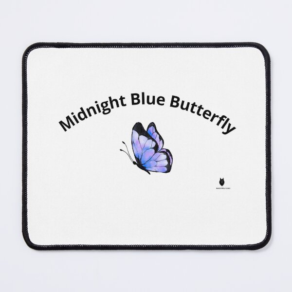 Item preview, Midnight Blue Butterfly | Elegant Wildlife Art designed and sold by Bwolf1956.