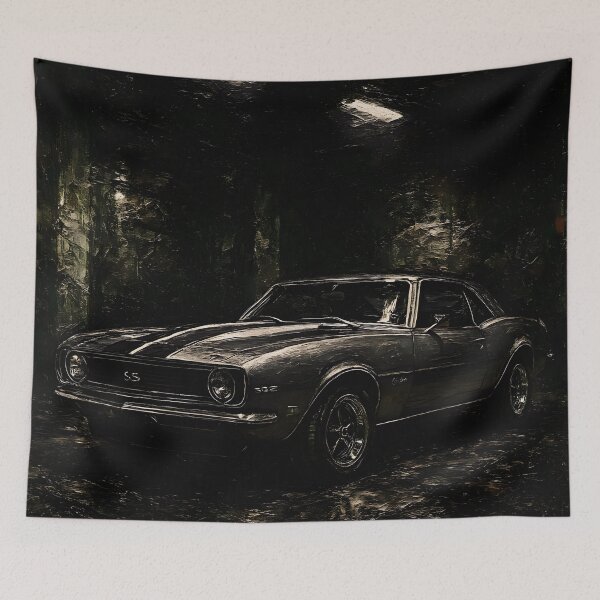 Item preview, Urban Sanctuary 1968 Camaro SS - Abstract Art designed and sold by Dhenin Studio.