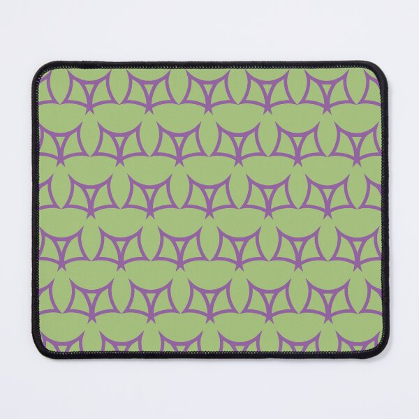 Item preview, Bats Cross-Stitch Print 1 - Ghoulish Purple and Green designed and sold by Daniel Bevis Design.