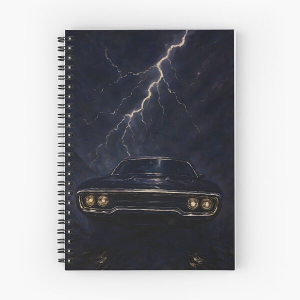 Item preview, Storm Chaser 1971 Plymouth GTX - Abstract Painting designed and sold by Dhenin Studio.