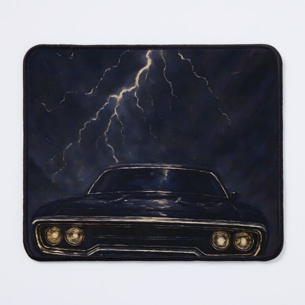 Item preview, Storm Chaser 1971 Plymouth GTX - Abstract Painting designed and sold by Dhenin Studio.
