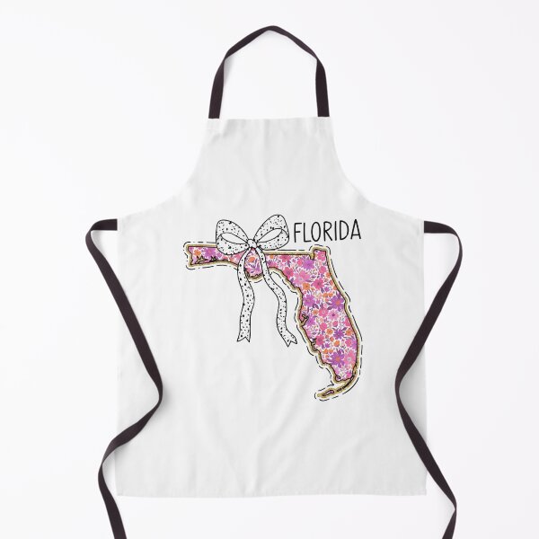 Item preview, Cute Florida Floral Map Graphic Coquette Bow Design designed and sold by Paper Drip.