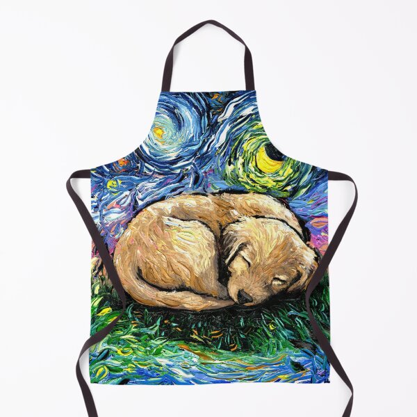 Item preview, Sleepy Golden Retreiver Pup Night designed and sold by AjaTrier.