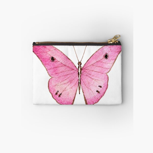 Item preview, Pastel Pink Butterfly Aesthetic Watercolor Art designed and sold by Mvicen.