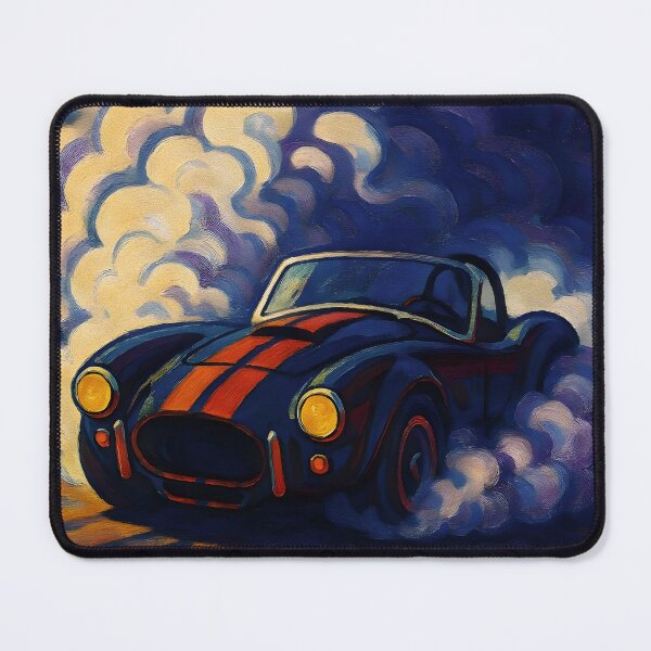 Item preview, Vapor and V8 Shelby Cobra - Abstract Oil Art designed and sold by Dhenin Studio.