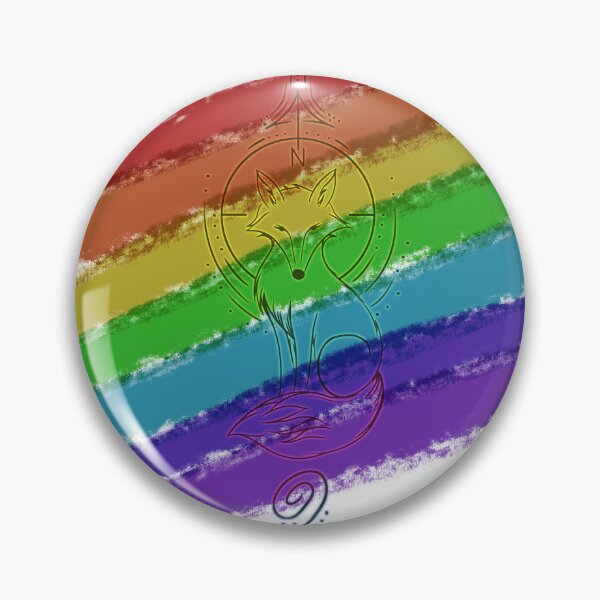 Item preview, Fox Compass - Pride Variant designed and sold by Fatal-Art.