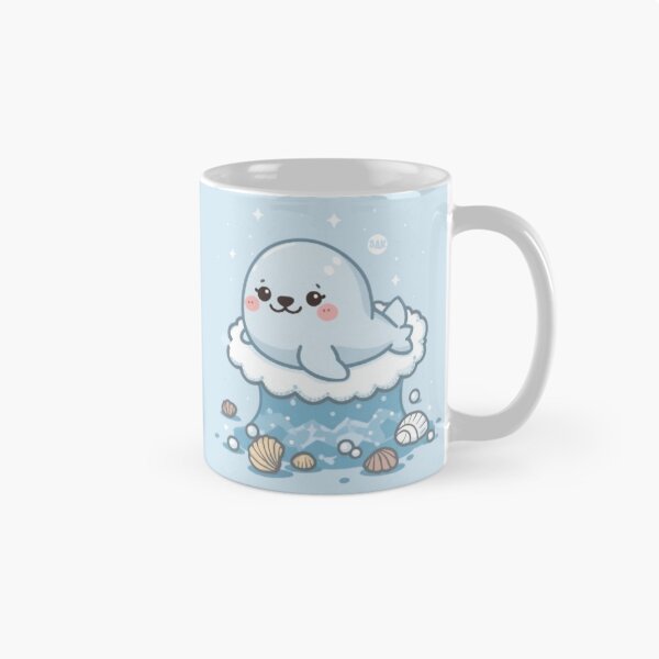 Item preview, Kawaii Baby Seal Sticker | Cute Ocean Animal Gift designed and sold by Stylestickers55.