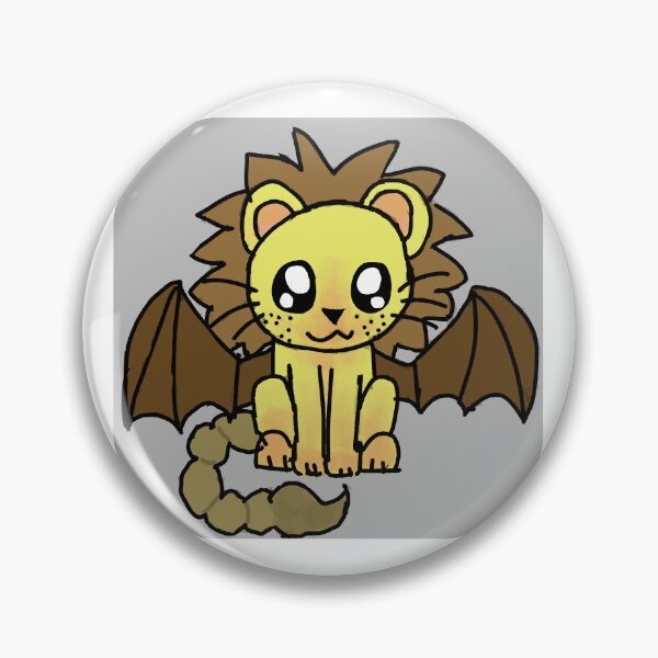Item preview, Baby Manticore designed and sold by TheDaisyMarket.