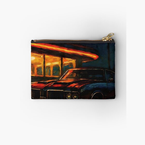 Item preview, Retro Roadside Oldsmobile 442 - Abstract Art designed and sold by Dhenin Studio.