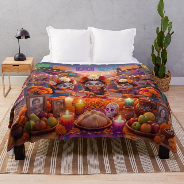 Item preview, Children Celebrating Dia de los Muertos designed and sold by AnnArtshock.
