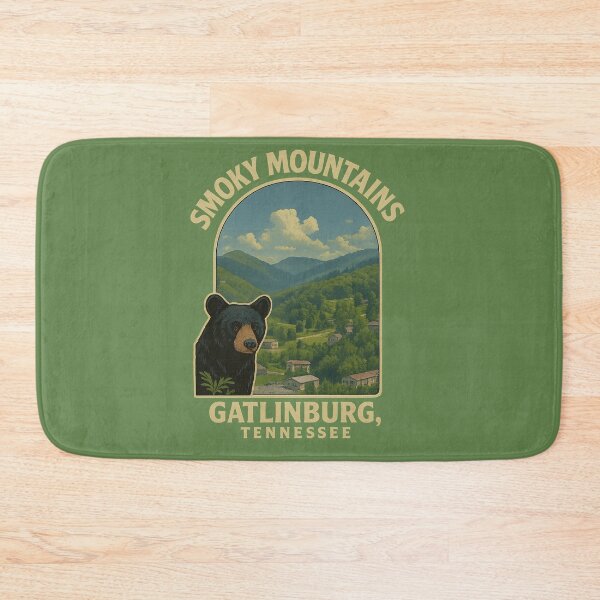 Item preview, Smoky Mountains Gatlinburg print designed and sold by RockyLambda.