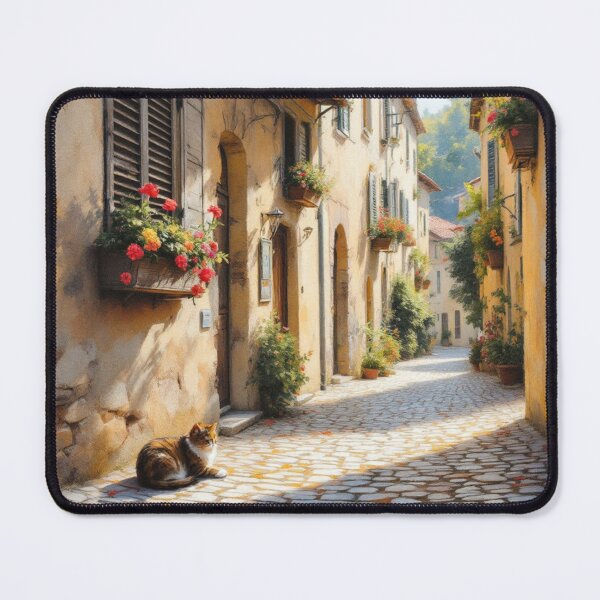 Item preview, Village alley, Auvergne (France) designed and sold by jefboutique6150.
