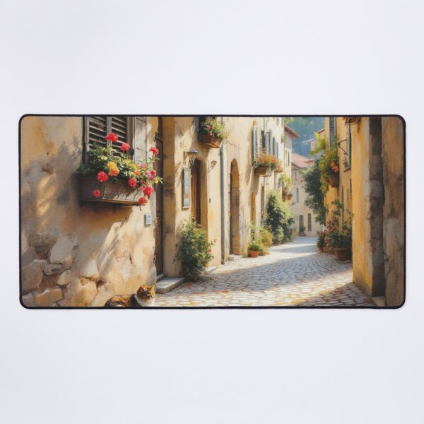 Item preview, Village alley, Auvergne (France) designed and sold by jefboutique6150.