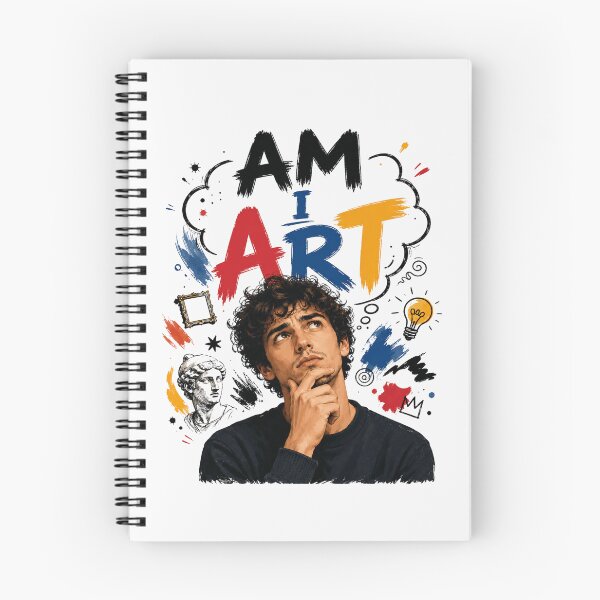 Item preview, Am I Art? Surreal Creative Question designed and sold by Unreasonableart.