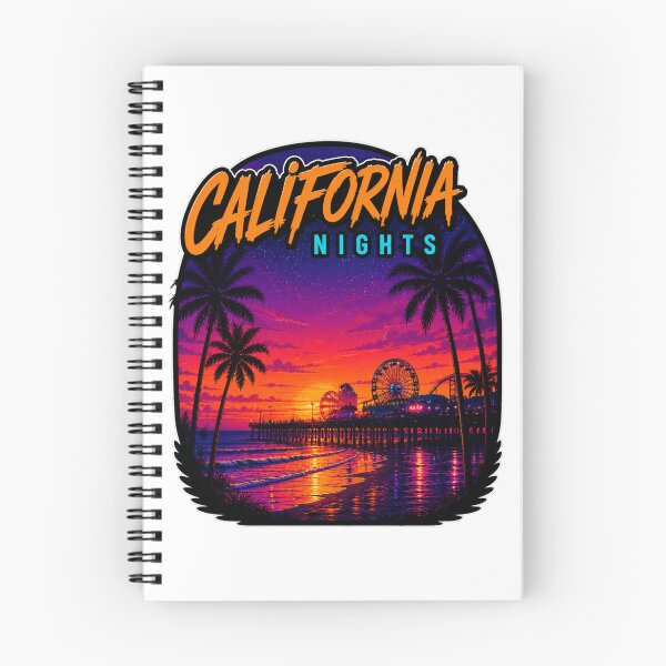 Item preview, California Nights Beach Pier Sunset Shirt designed and sold by PINK FREE.