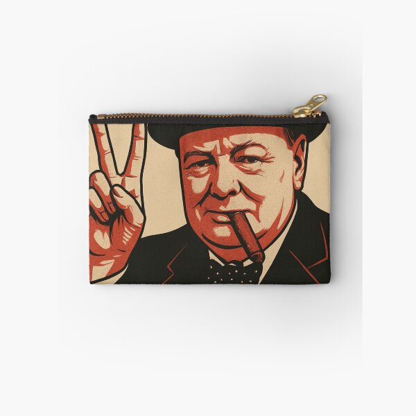 Item preview, Winston Churchill Victory Sign Design designed and sold by RockyLambda.