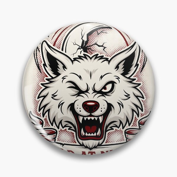 Item preview, Wild Nights – Lunar Wolf Vintage Tattoo Design designed and sold by smilukk.