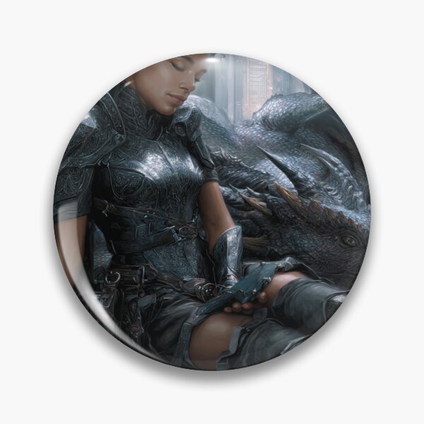 Item preview, A Lady and her Dragon 08 designed and sold by EtherGeek Digital Designs.