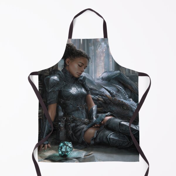 Item preview, A Lady and her Dragon 08 designed and sold by EtherGeek Digital Designs.
