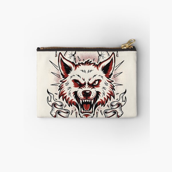 Item preview, Wild Nights – Lunar Wolf Vintage Tattoo Design designed and sold by smilukk.