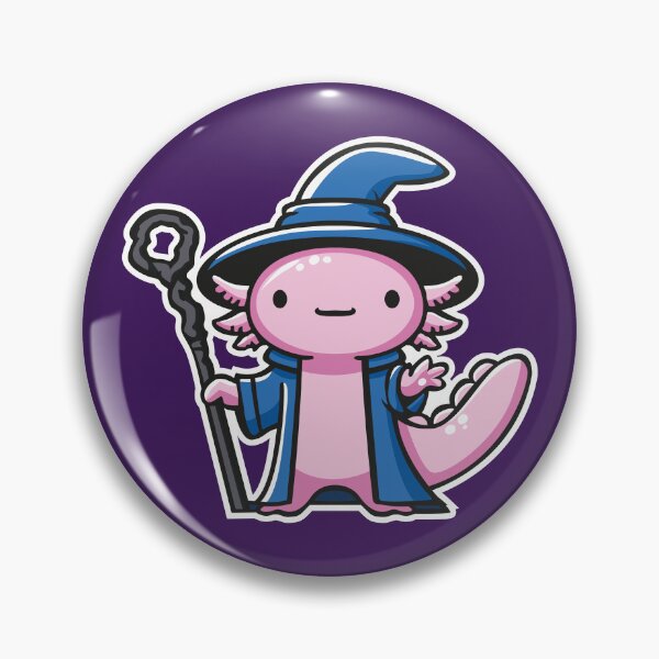 Item preview, Pink Wizard in Blue Cloak | Mystic Fantasy Mage Graphic Design designed and sold by MerlinWear.