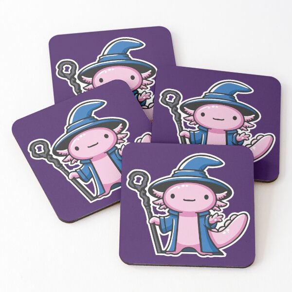 Item preview, Pink Wizard in Blue Cloak | Mystic Fantasy Mage Graphic Design designed and sold by MerlinWear.