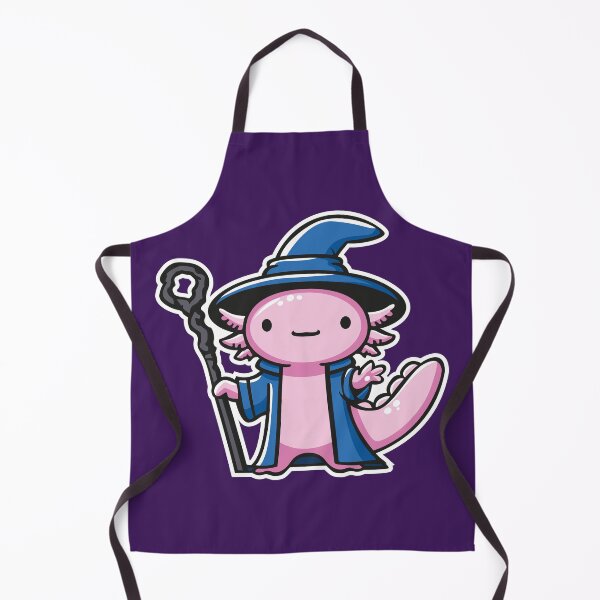 Item preview, Pink Wizard in Blue Cloak | Mystic Fantasy Mage Graphic Design designed and sold by MerlinWear.
