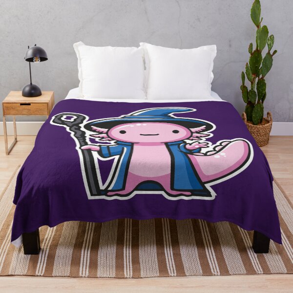Item preview, Pink Wizard in Blue Cloak | Mystic Fantasy Mage Graphic Design designed and sold by MerlinWear.