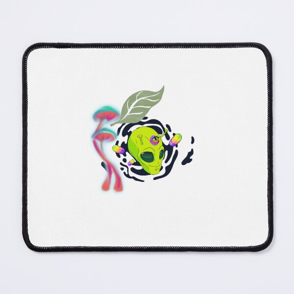 Item preview, Trippy Alien Mushroom Psychedelic Aesthetic Graphic designed and sold by Sowaninongtdu.