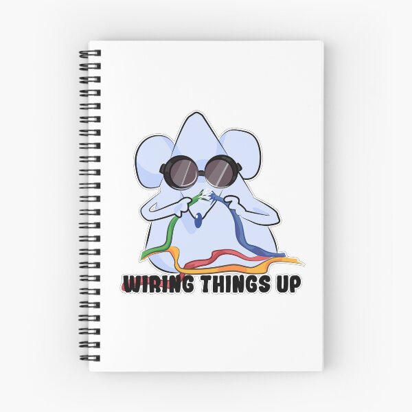 Item preview, Wiring Things Up | Funny Tech Mouse for IT & Network Engineers designed and sold by Mammoths.