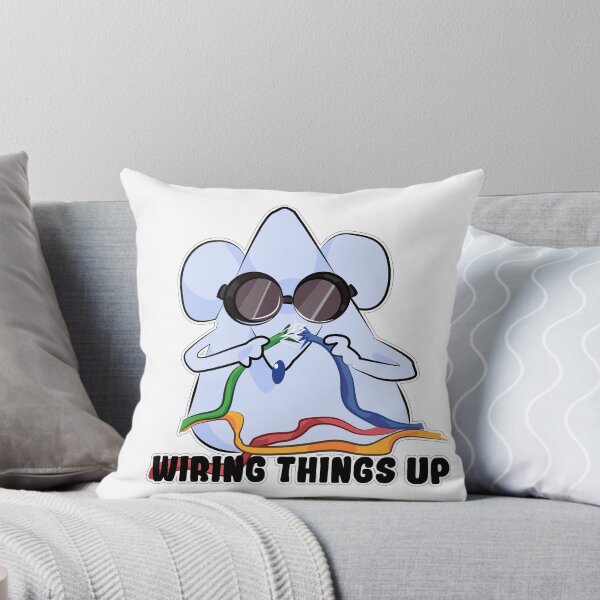 Item preview, Wiring Things Up | Funny Tech Mouse for IT & Network Engineers designed and sold by Mammoths.
