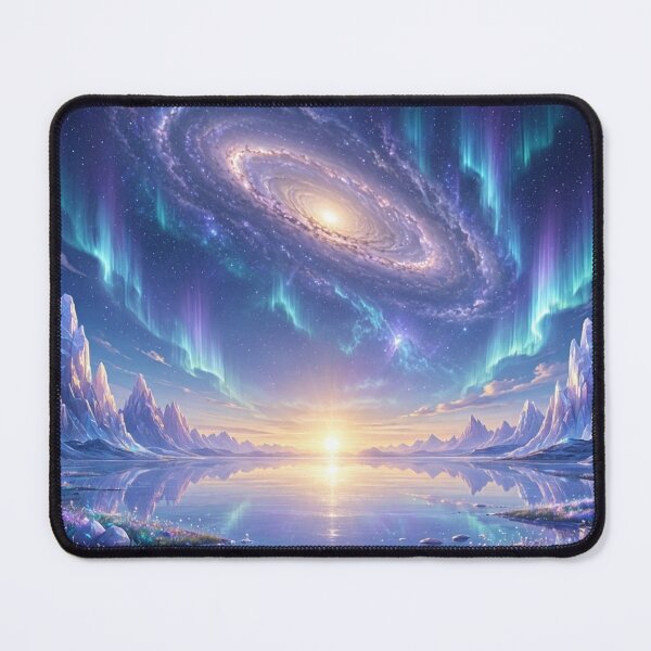 Item preview, The First Dawn | Cosmic Horizons Collection | Celestial Galaxy Sunrise Landscape Art1 designed and sold by OandSDesigns23.