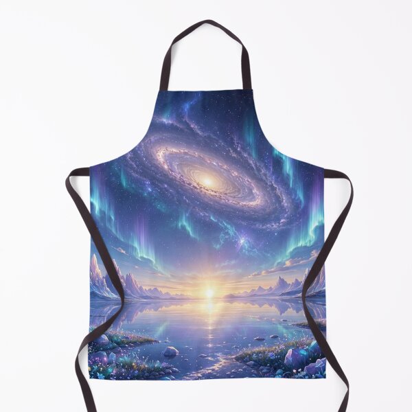 Item preview, The First Dawn | Cosmic Horizons Collection | Celestial Galaxy Sunrise Landscape Art1 designed and sold by OandSDesigns23.