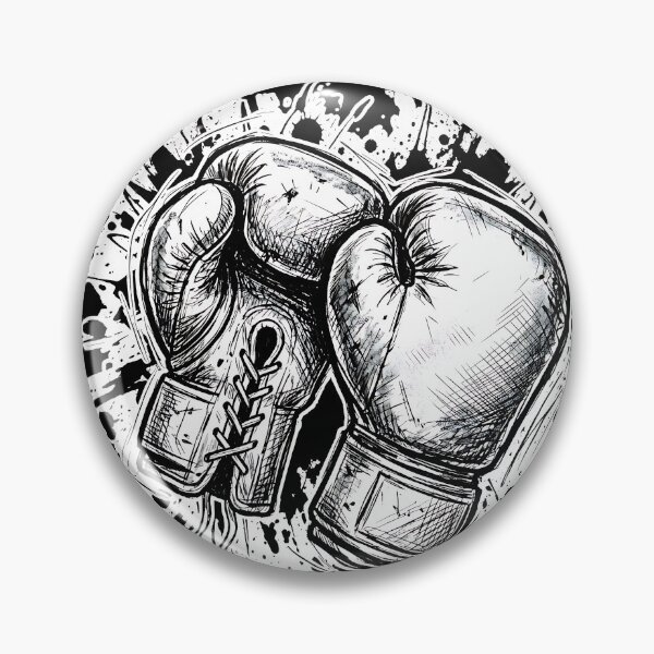 Item preview, Gritty Boxing Gloves Urban Street Art Illustration designed and sold by Z-RankCUSTOMS.