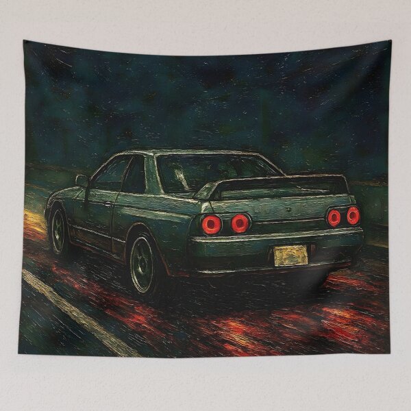 Item preview, Midnight Runner JDM Abstract - Oil Painting designed and sold by Dhenin Studio.