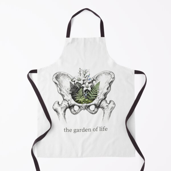 Item preview, The Garden Of Life Anatomical Pelvis Flower Nest Sketch designed and sold by KindByNature.