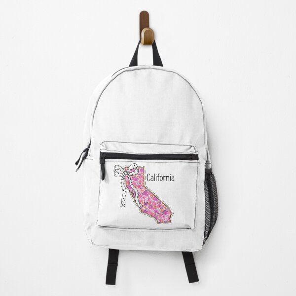 Item preview, Cute California Floral Map Graphic Coquette Bow Design designed and sold by Paper Drip.