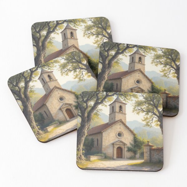 Aperçu de l'œuvre Eglise de village (Auvergne) créée et vendue par jefboutique6150.