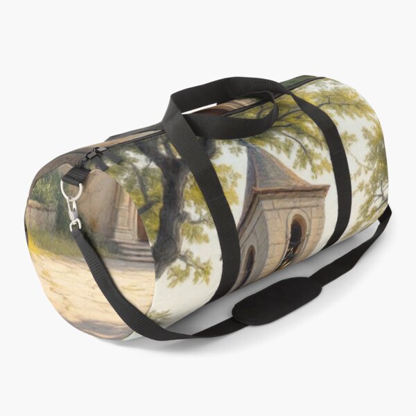 Item preview, Village church (Auvergne) designed and sold by jefboutique6150.