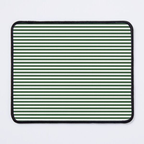 Item preview, Tiny PINE GREEN and WHITE Horizontal PIN STRIPES designed and sold by RachelMacht.