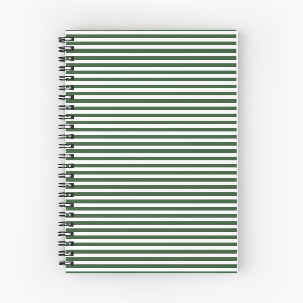 Item preview, Tiny PINE GREEN and WHITE Horizontal PIN STRIPES designed and sold by RachelMacht.