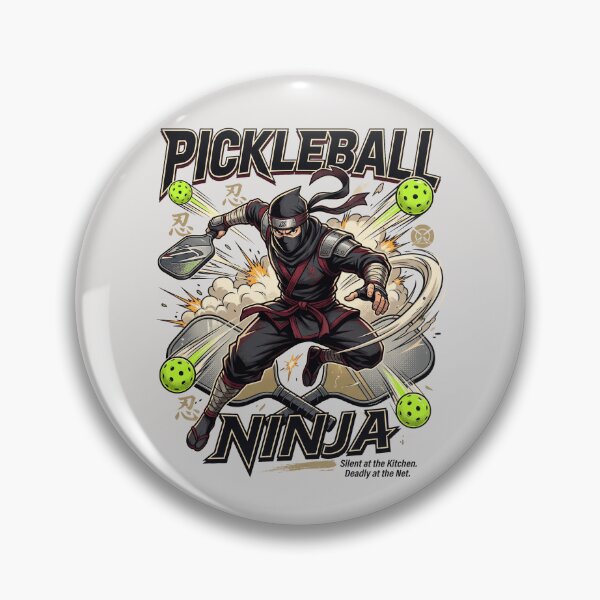 Item preview, Pickleball Ninja designed and sold by IndieQuill .