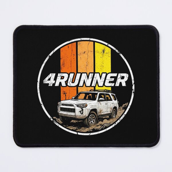 Item preview, Retro Distressed Style 5th Gen 4Runner Offroad 4x4 [Black Shirt Only] designed and sold by Off-Road-Zone.