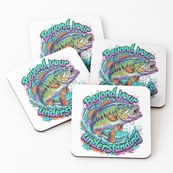 Item preview, Colorful Largemouth Bass Fishing Artwork: Angler Lifestyle Illustration designed and sold by ShadowArtEG.
