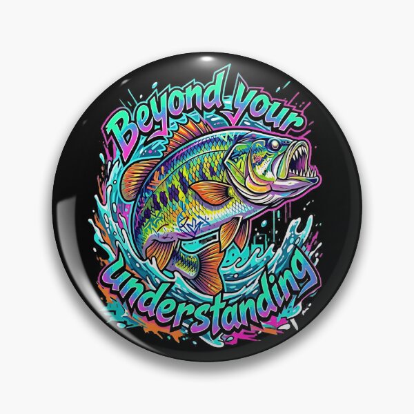Item preview, Colorful Largemouth Bass Fishing Artwork: Angler Lifestyle Illustration designed and sold by ShadowArtEG.